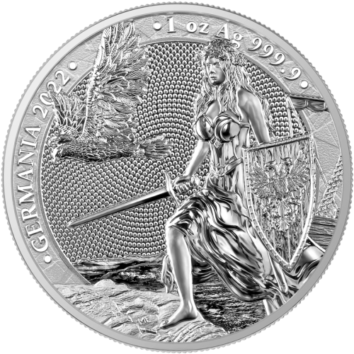 Germania Mint Germania Mint 2022 5 марок Германия фото из магазина евромонета.рф