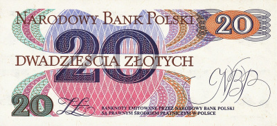 Польша 20 злотых 1982  фото из магазина евромонета.рф 1
