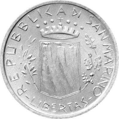 Сан Марино 1 лира 1981  фото из магазина евромонета.рф 1