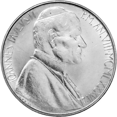 Ватикан 50 лир 1986  фото из магазина евромонета.рф 1