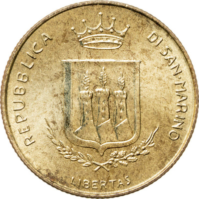 Сан Марино 200 лир 1983  фото из магазина евромонета.рф 1