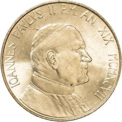 Ватикан 20 лир 1997  фото из магазина евромонета.рф 1