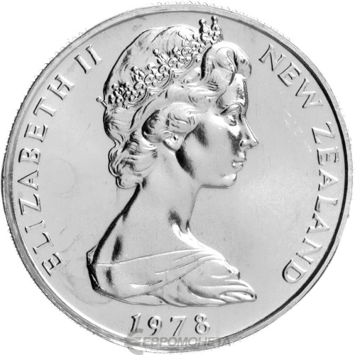 Новая Зеландия 50 центов 1978