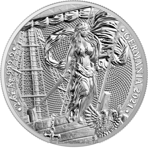 Germania Mint Germania Mint 2021 10 марок Германия фото из магазина евромонета.рф