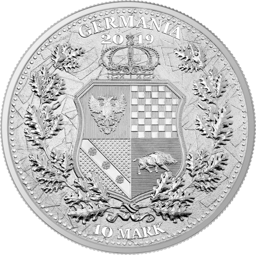 Germania Mint Germania Mint 2019 10 марок Аллегории: Германия и Колумбия фото из магазина евромонета.рф
