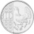 Юбилейная монета Великобритания 10 пенсов 2023. ВU 