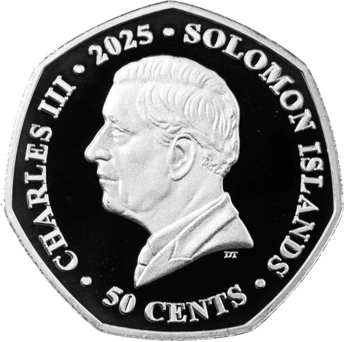 Соломоновы острова набор монет 50 центов 2025 Монополия 90 лет