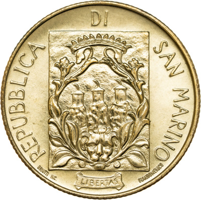 Сан Марино 200 лир 1988  фото из магазина евромонета.рф 1