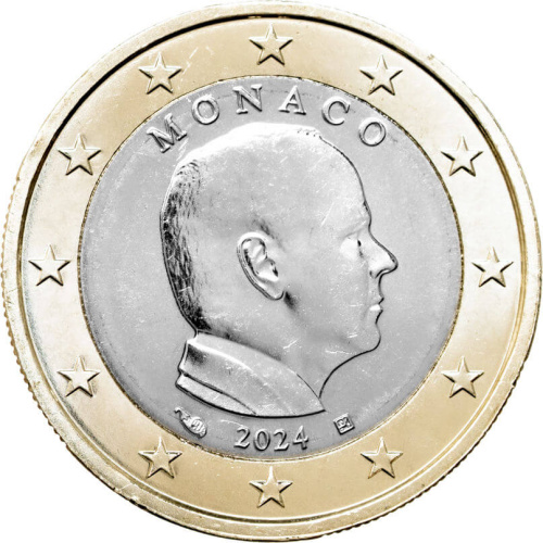 Монако 1 евро 2024