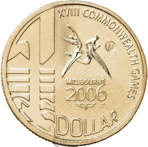 Австралия 1 доллар 2006 XVIII Игры Содружества
