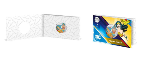 Коллекционная монета Европы Франция 50 евро 2025 DC Comics - Чудо-женщина | Интернет-магазин евромонета.рф 