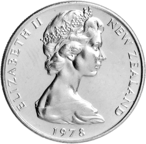 Новая Зеландия 10 центов 1978