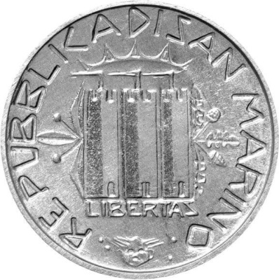 Сан Марино 1 лира 1985  фото из магазина евромонета.рф 1