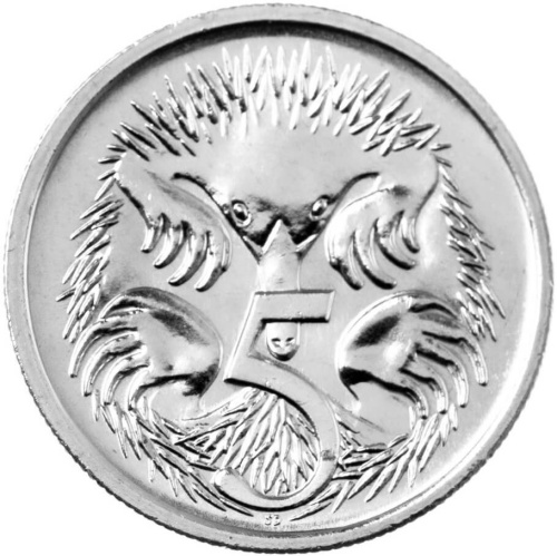 Австралия 5 центов 1989
