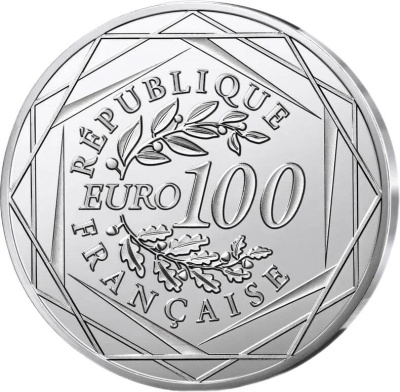 Коллекционная монета Франция 100 евро 2026 Маленький Принц фото из магазина евромонета.рф 2