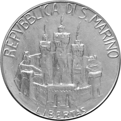 Сан Марино 100 лир 1984  фото из магазина евромонета.рф 1