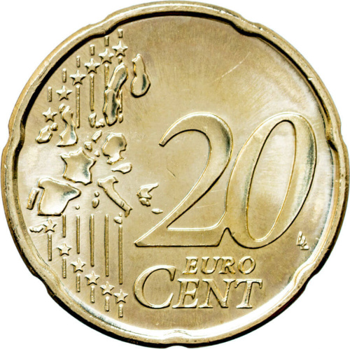 Финляндия 20 евроцентов ( центов ) 2002