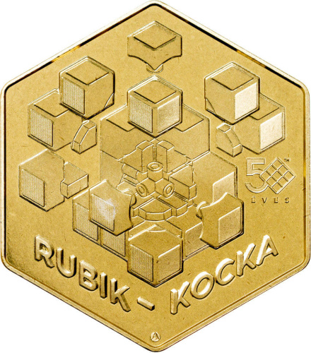 Монеты Венгрии Венгрия 3000 форинтов 2024 Кубик Рубика фото из магазина евромонета.рф