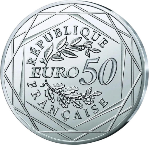 Коллекционная монета Европы Франция 50 евро 2026 Властелин колец - Гэндальф и Шир | Интернет-магазин евромонета.рф 