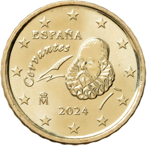 Испания 10 евроцентов ( центов ) 2024
