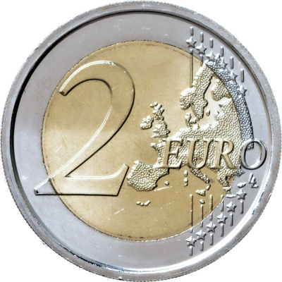 2 евро регулярные Сан Марино 2 евро 2024 регулярная фото из магазина евромонета.рф 1