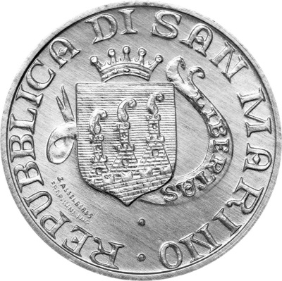 Сан Марино 10 лир 1989  фото из магазина евромонета.рф 1