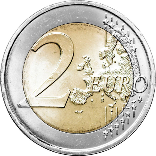 Монако 2 евро 2024 регулярная