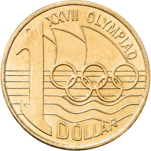 Австралия 1 доллар 2000 Выставка Olymphilex