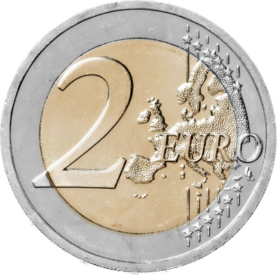 Памятные монеты 2 евро UNC Литва 2 евро 2025 Малая Литва фото из магазина евромонета.рф 1