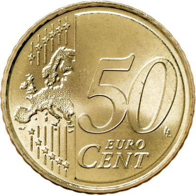 50 евроцентов Сан Марино 50 евроцентов ( центов ) 2025 фото из магазина евромонета.рф 1