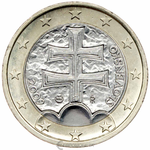 Словакия 1 евро 2009