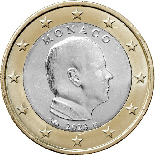 Монако 1 евро 2023