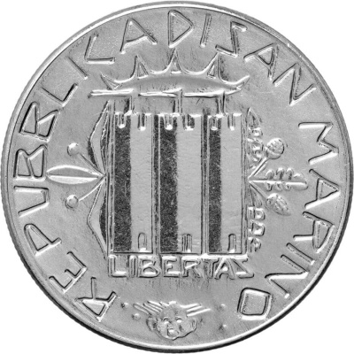 Сан Марино 100 лир 1985  фото из магазина евромонета.рф 1