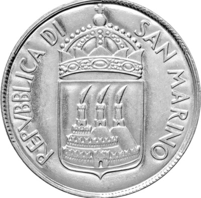 Сан Марино 100 лир 1973  фото из магазина евромонета.рф 1