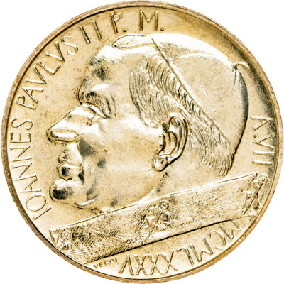 Ватикан 200 лир 1985  фото из магазина евромонета.рф 1
