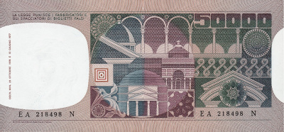 Италия 50000 лир 1978  фото из магазина евромонета.рф 1