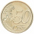 Ватикан 50 евроцентов ( центов ) 2005 SV 