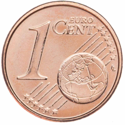 1 евроцент Ватикан 1 евроцент ( цент ) 2007 фото из магазина евромонета.рф 1
