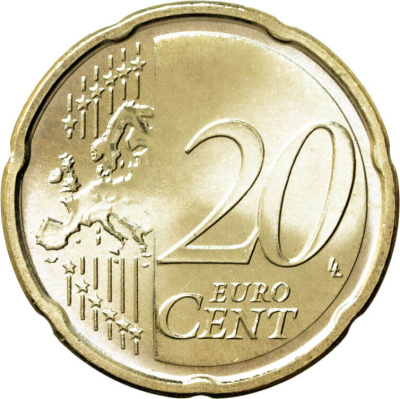 20 евроцентов Сан Марино 20 евроцентов ( центов ) 2024 фото из магазина евромонета.рф 1