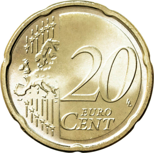 Сан Марино 20 евроцентов ( центов ) 2024