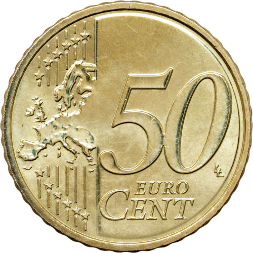 Франция 50 евроцентов ( центов ) 2021