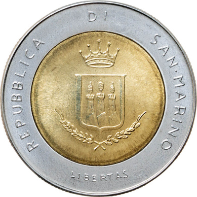 Сан Марино 500 лир 1983  фото из магазина евромонета.рф 1
