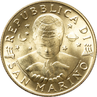 Сан Марино 200 лир 1997  фото из магазина евромонета.рф 1