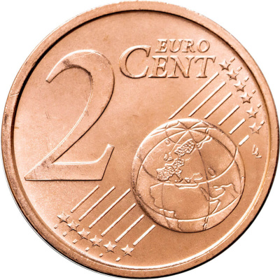 2 евроцента Сан Марино 2 евроцента ( цента ) 2006 фото из магазина евромонета.рф 1