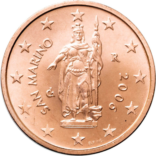 Сан Марино 2 евроцента ( цента ) 2006