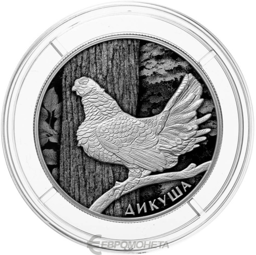 Юбилейная монета Россия 2 рубля 2024 Дикуша 