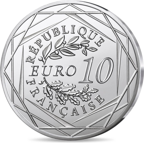 Коллекционная монета Европы Франция 10 евро 2025 Космическая одиссея с Тома Песке - Юпитер | Интернет-магазин евромонета.рф 