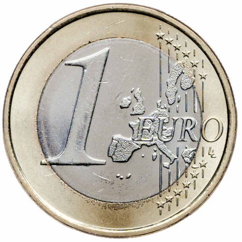 Италия 1 евро 2002