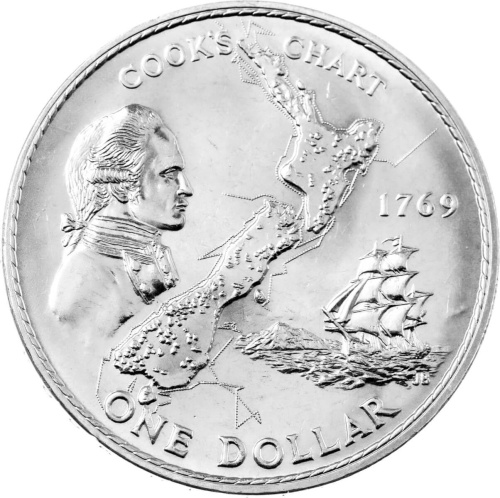 Новая Зеландия 1 доллар 1969
