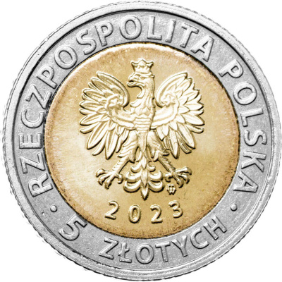 Польша 2023 5 злотых Госчиково - Парадиж  фото из магазина евромонета.рф 1